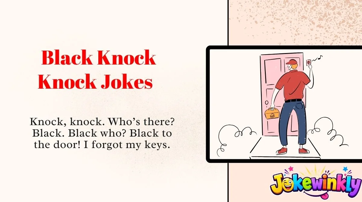 Black Knock Knock Jokes