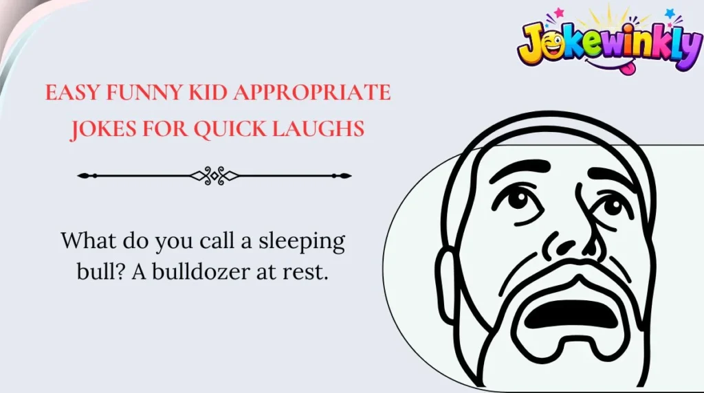 Easy Funny Kid Appropriate Jokes for Quick Laughs