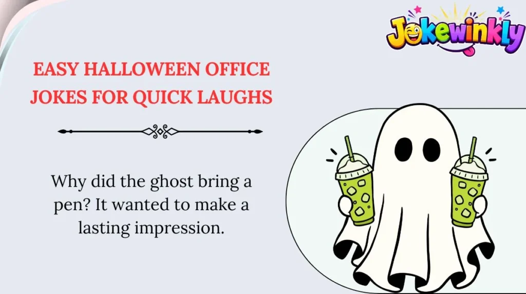 Easy Halloween Office Jokes for Quick Laughs