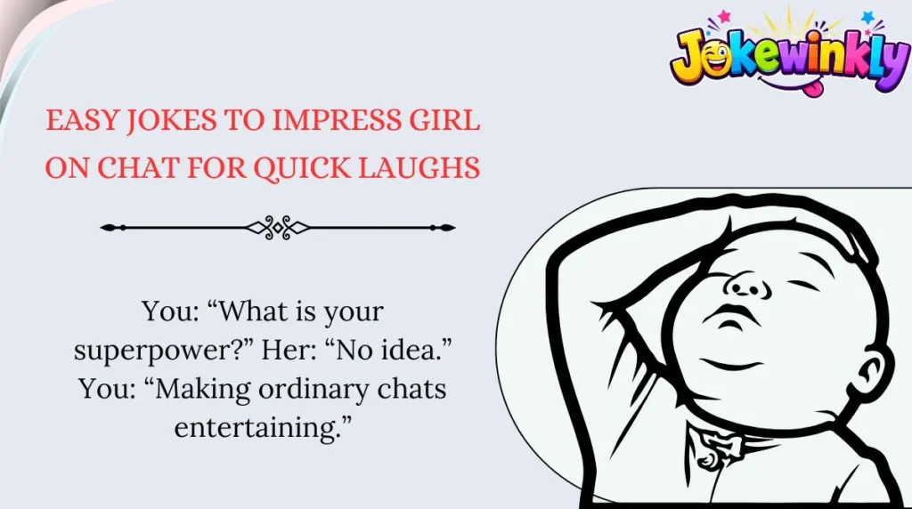 Easy Jokes to Impress Girl on Chat for Quick Laughs
