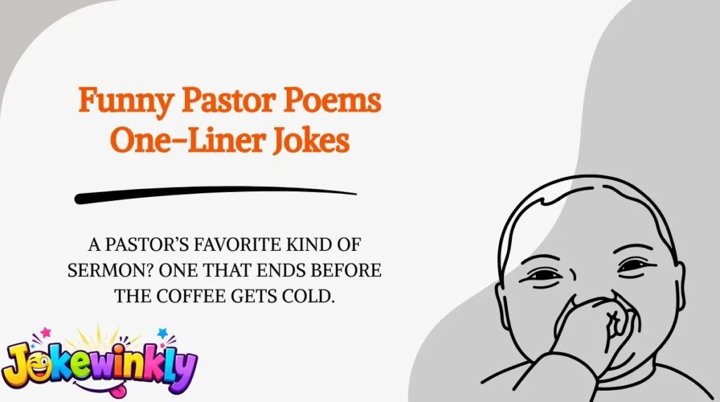 Funny Pastor Poems One-Liner Jokes