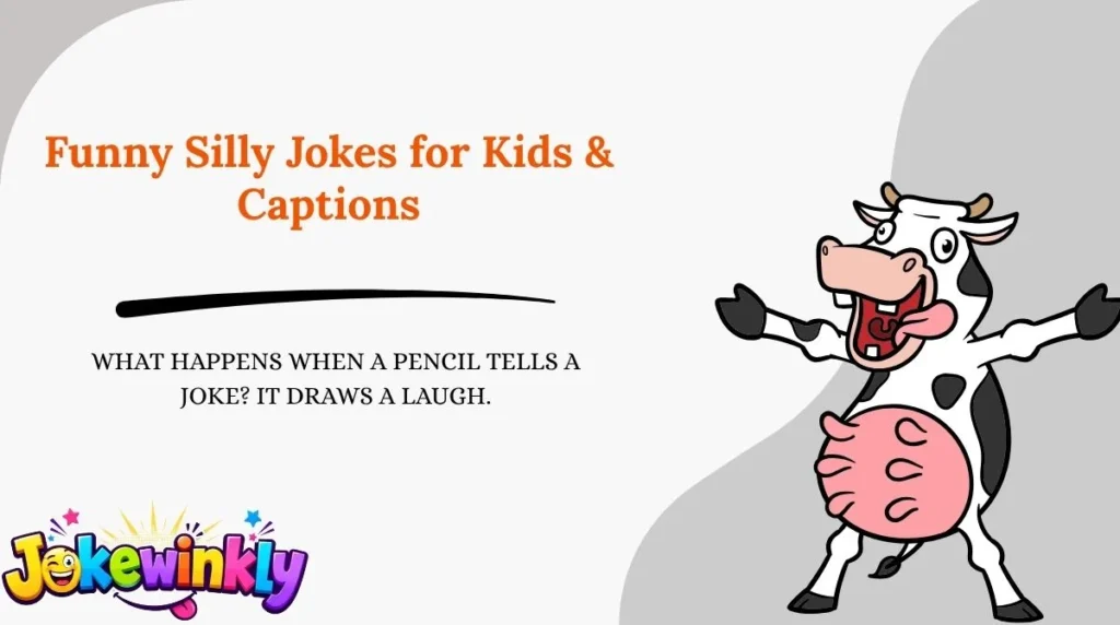Funny Silly Jokes for Kids & Captions 😂