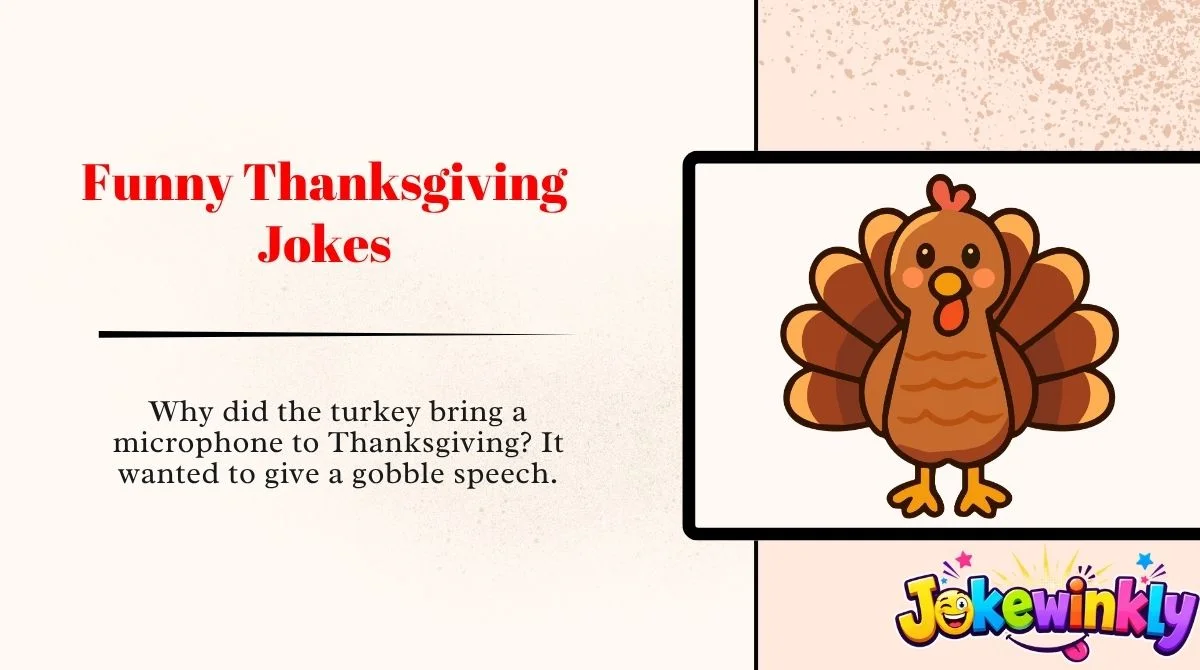 Funny Thanksgiving Jokes
