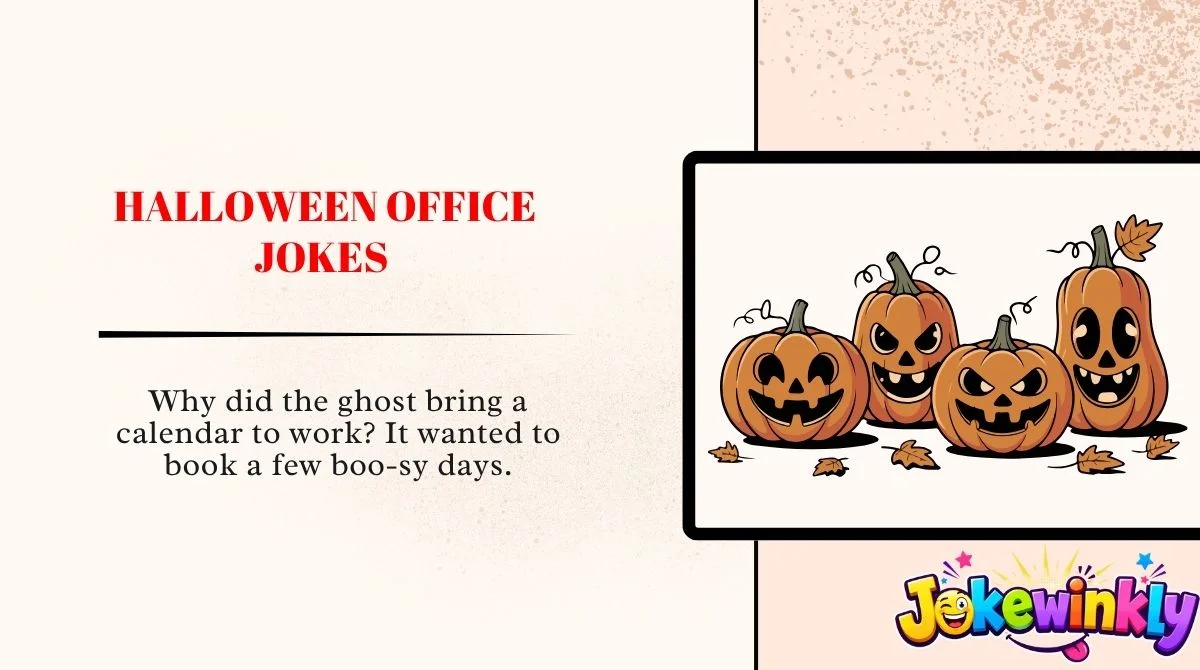 Halloween Office Jokes