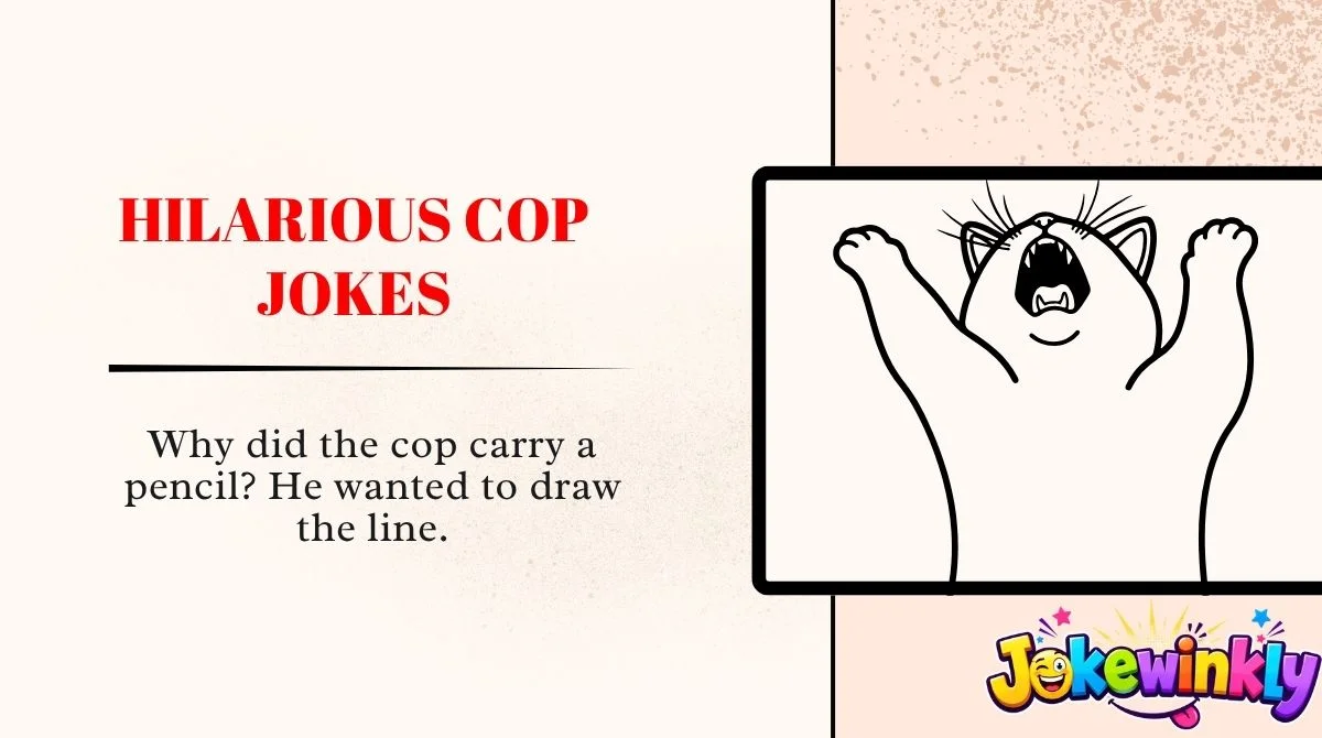 Hilarious Cop Jokes