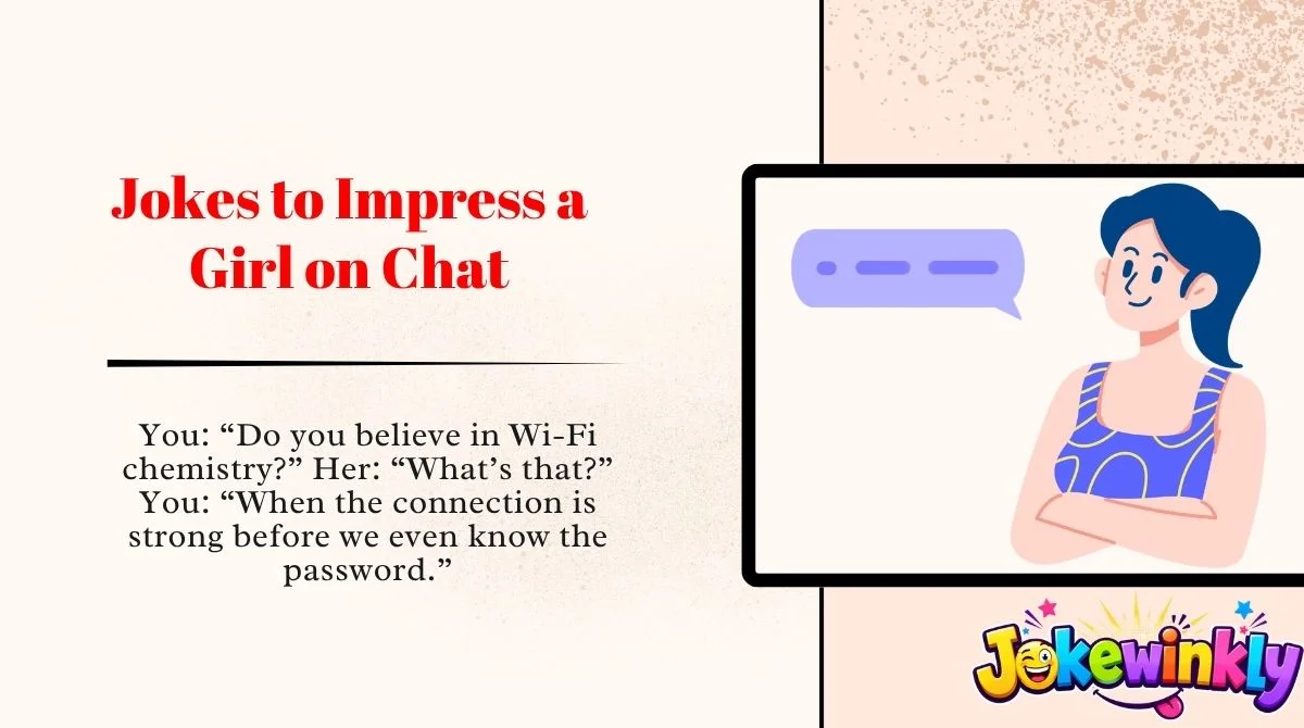 Jokes to Impress a Girl on Chat
