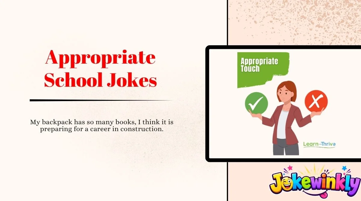 Appropriate School Jokes