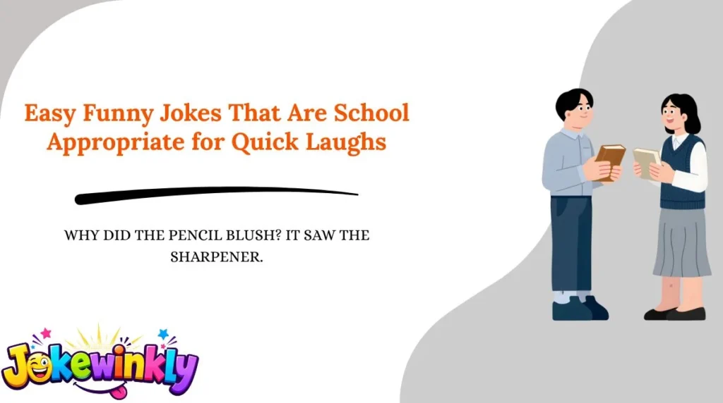 Easy Funny Jokes That Are School Appropriate for Quick Laughs