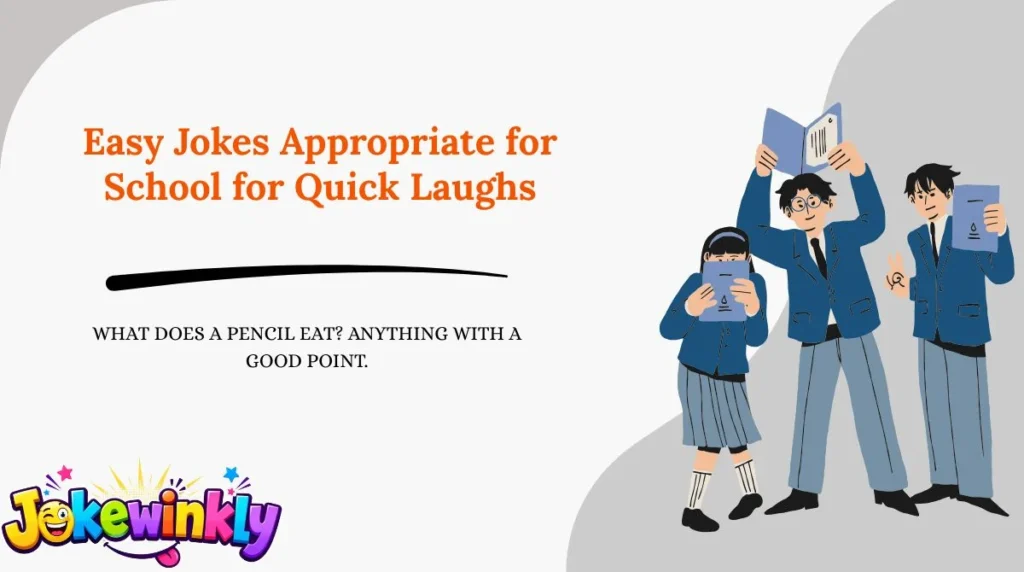 Easy Jokes Appropriate for School for Quick Laughs