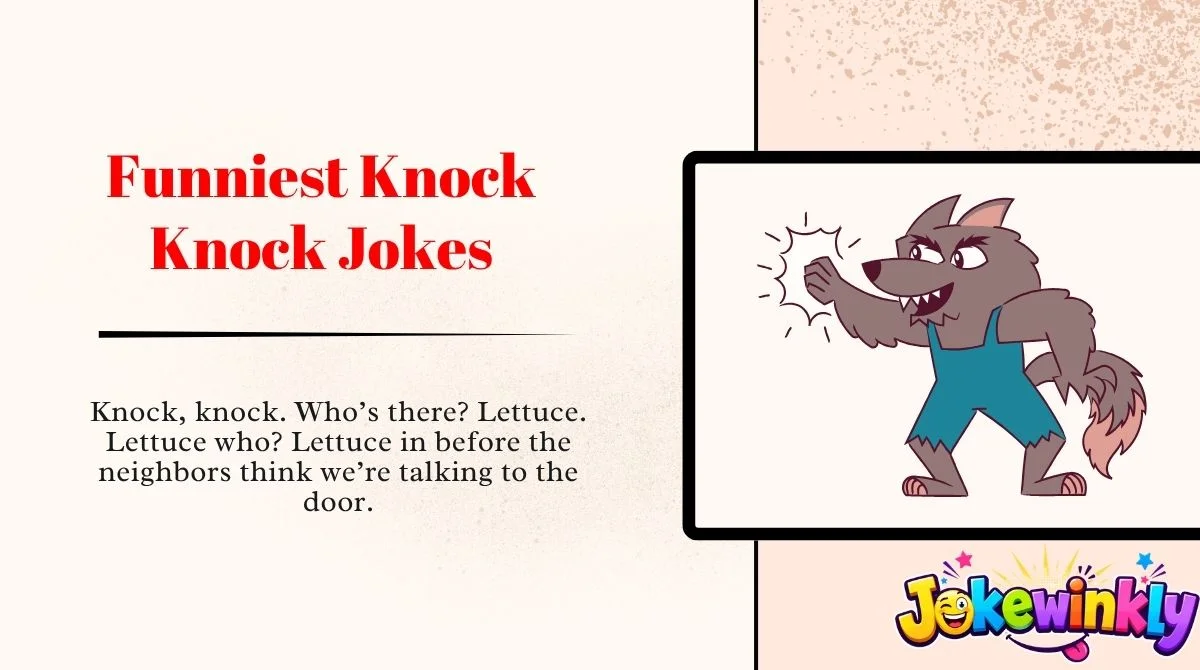 Funniest Knock Knock Jokes