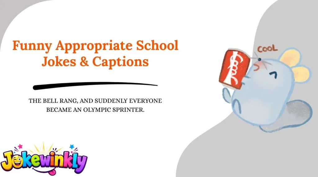Funny Appropriate School Jokes & Captions 😂