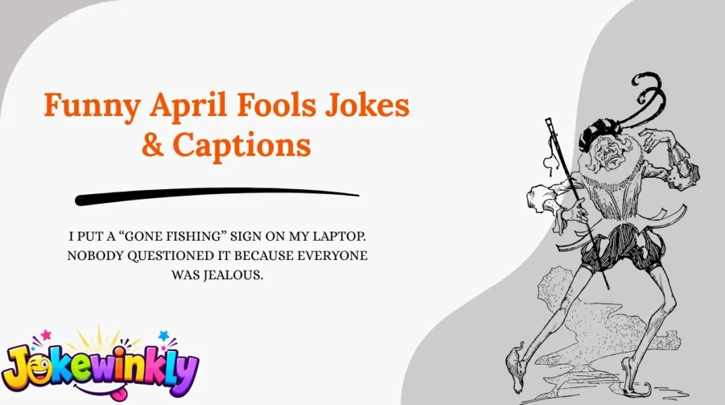 Funny April Fools Jokes & Captions 😂