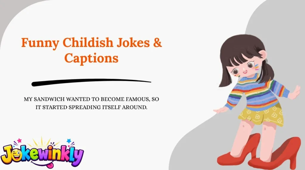 Funny Childish Jokes & Captions 😂