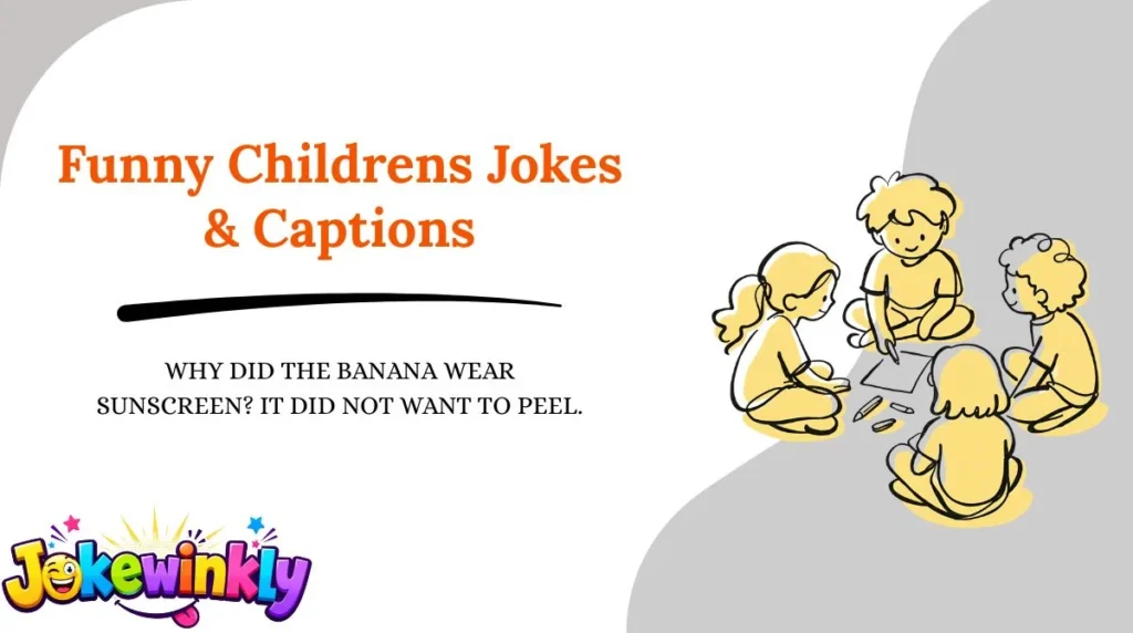 Funny Childrens Jokes & Captions 😂