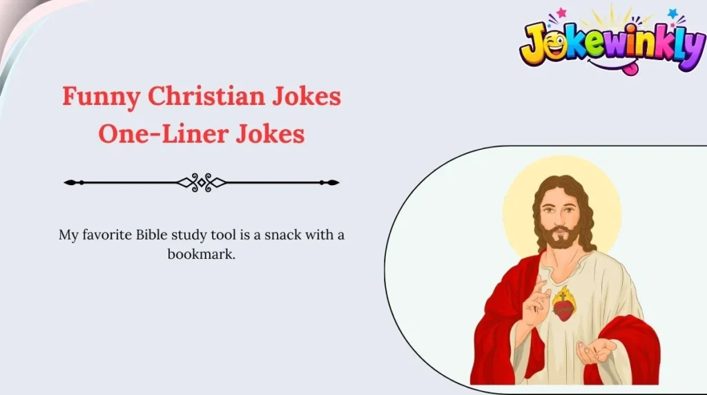 Funny Christian Jokes One-Liner Jokes