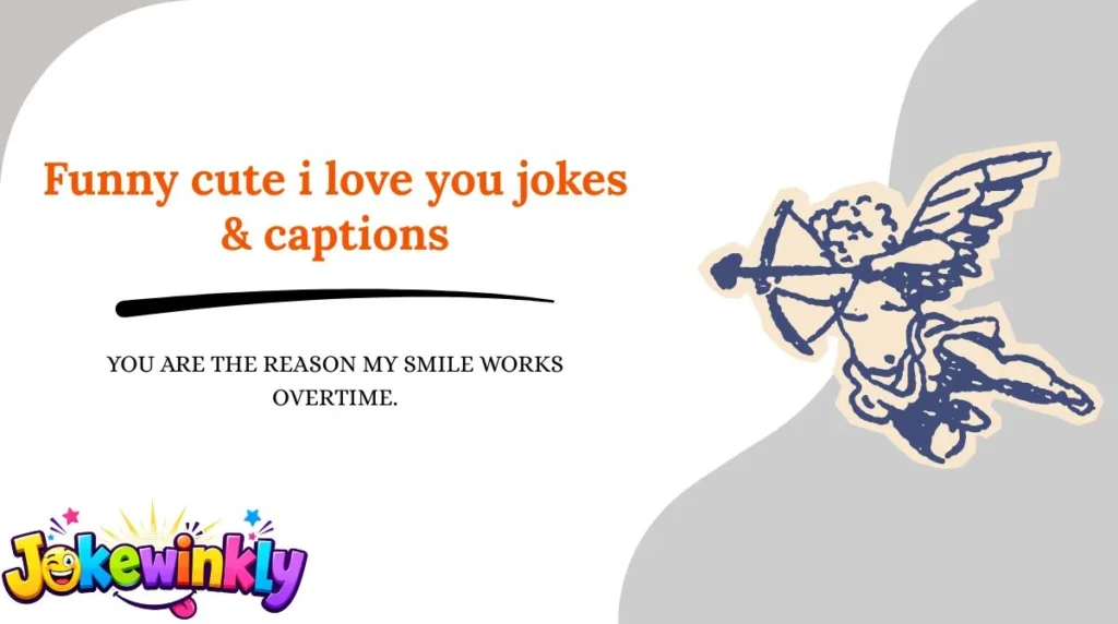 Funny cute i love you jokes & captions 😂