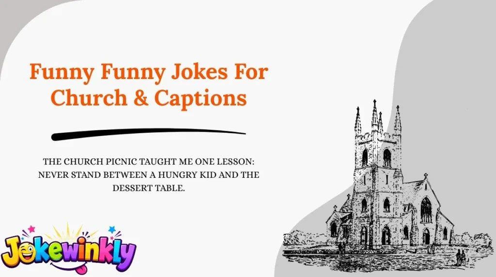 Funny Funny Jokes For Church & Captions 😂