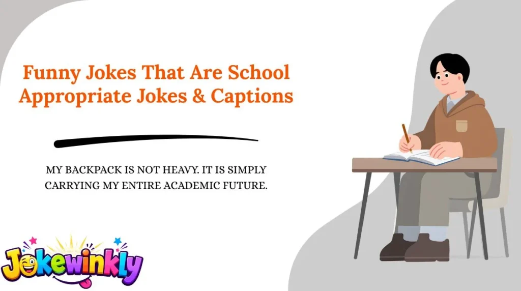 Funny Jokes That Are School Appropriate Jokes & Captions 😂