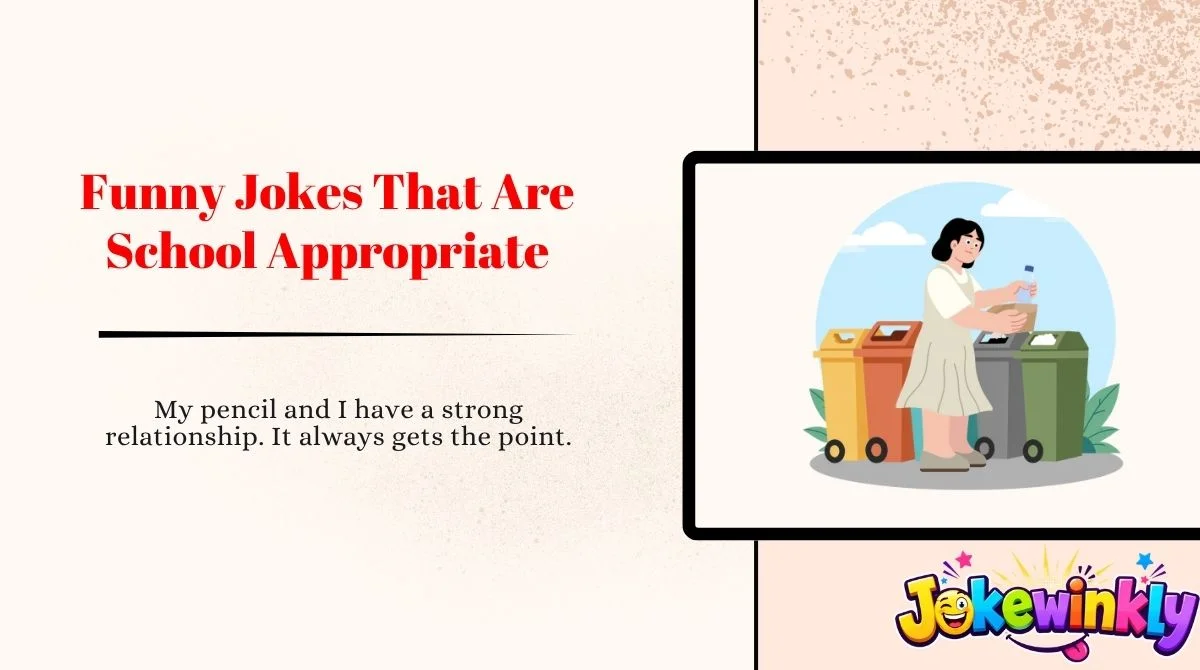 Funny Jokes That Are School Appropriate