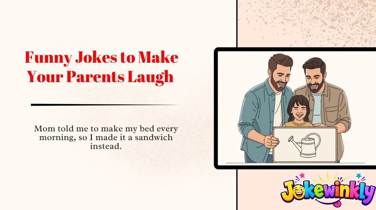 Funny Jokes to Make Your Parents Laugh