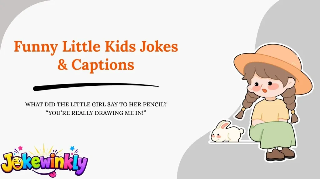 Funny Little Kids Jokes & Captions 😂