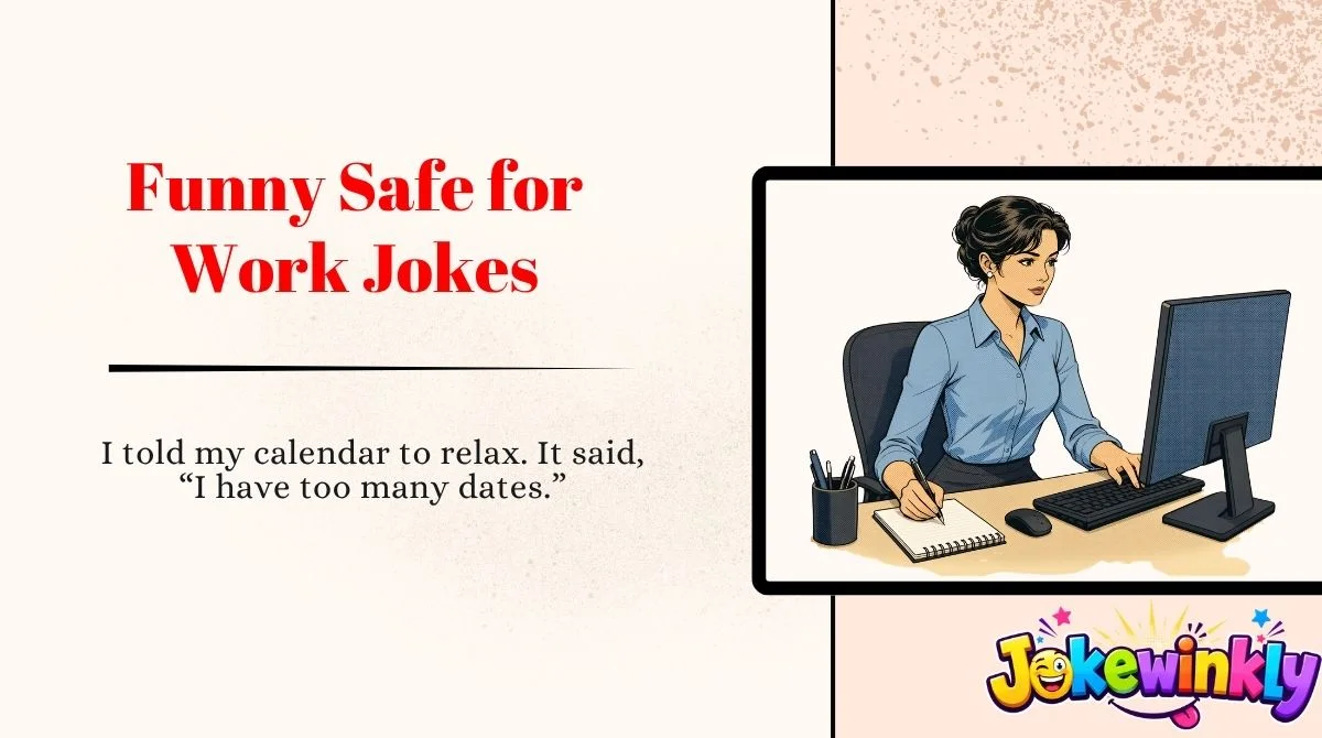 Funny Safe for Work Jokes