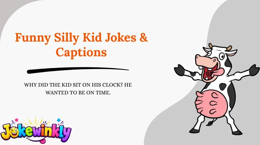 Funny Silly Kid Jokes & Captions 😂