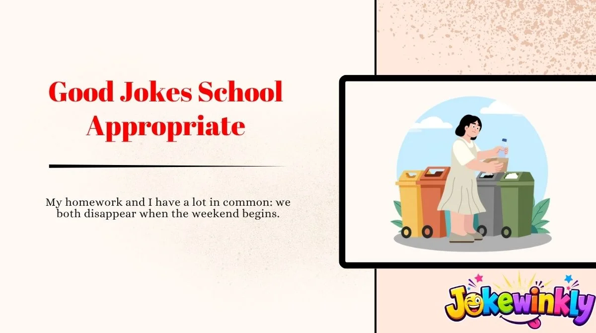 Good Jokes School Appropriate