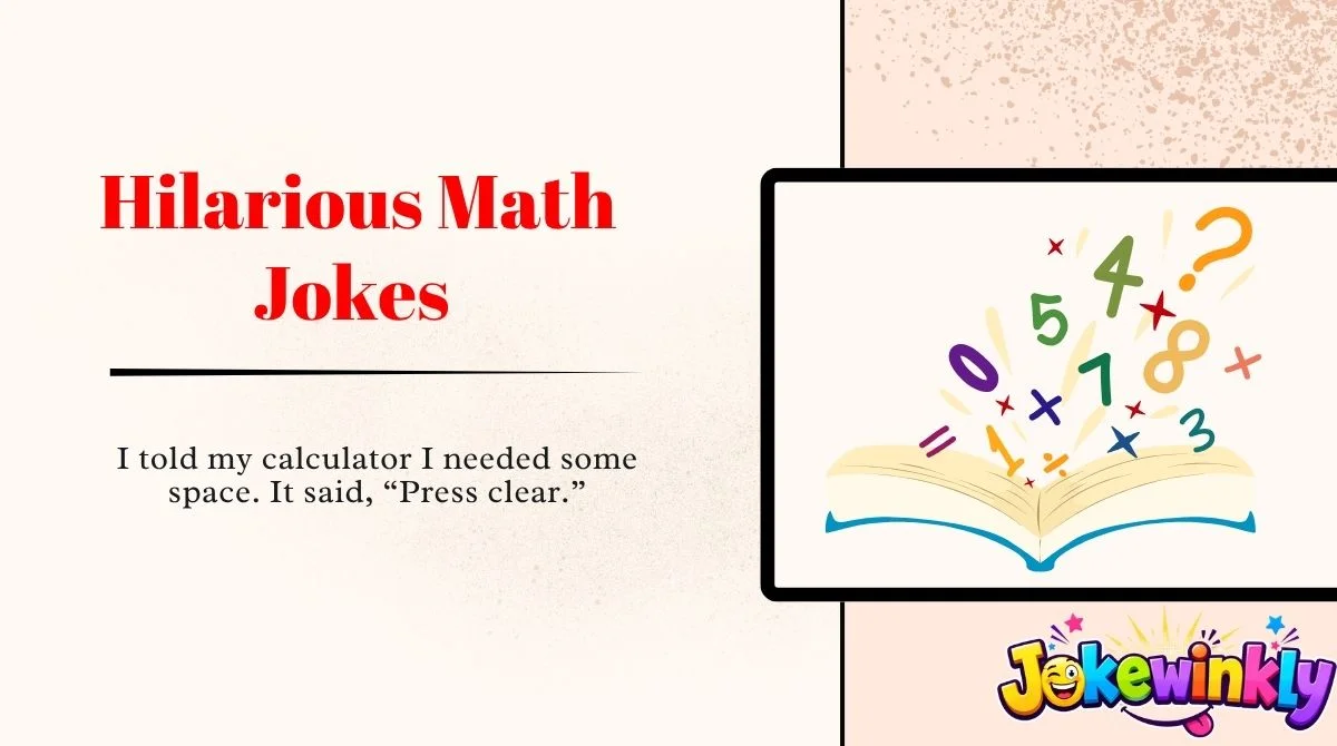 Hilarious Math Jokes