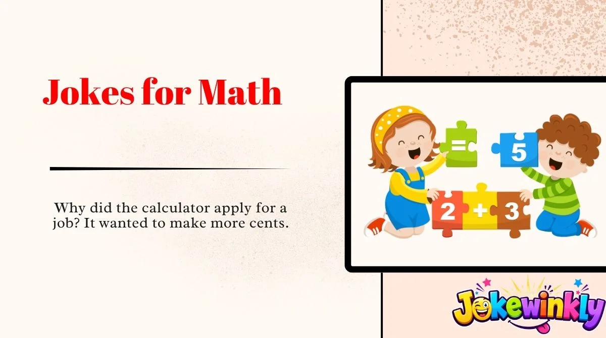 Jokes for Math