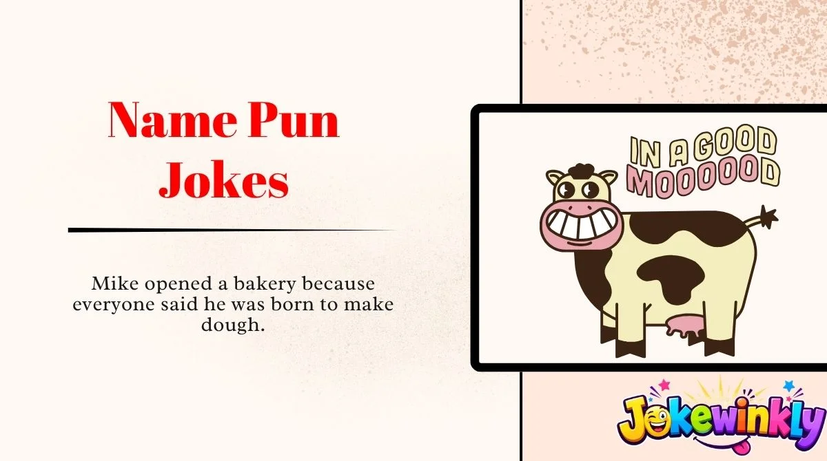 Name Pun Jokes