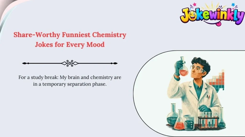 Share-Worthy Funniest Chemistry Jokes for Every Mood 🌍