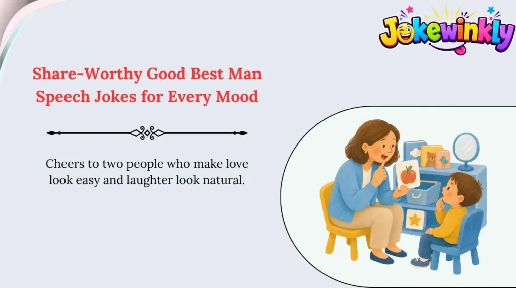 Share-Worthy Good Best Man Speech Jokes for Every Mood 🌍
