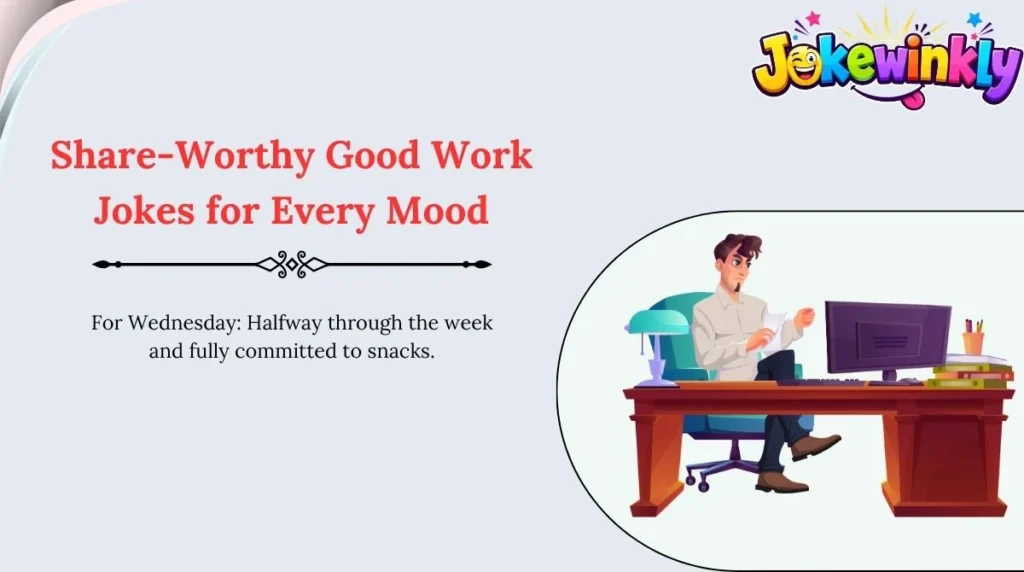 Share-Worthy Good Work Jokes for Every Mood 🌍