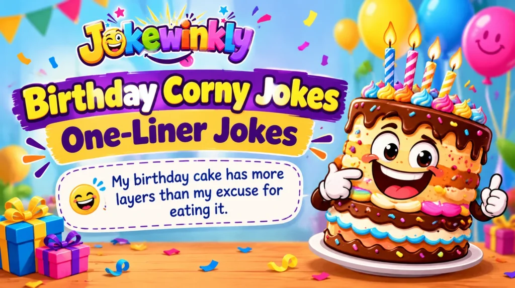 Birthday Corny Jokes One-Liner Jokes