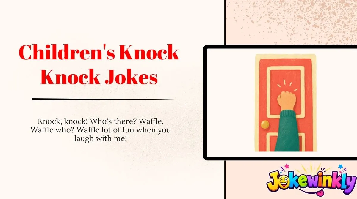 Children's Knock Knock Jokes