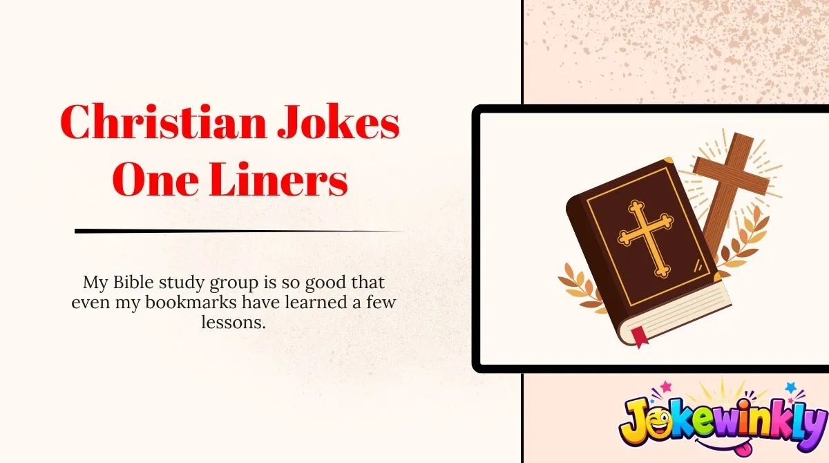 Christian Jokes One Liners