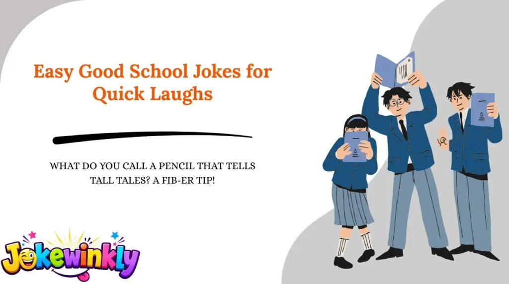 Easy Good School Jokes for Quick Laughs