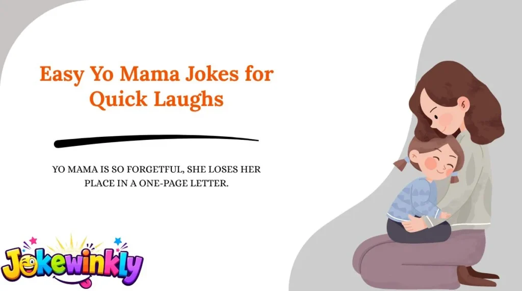 Easy Yo Mama Jokes for Quick Laughs