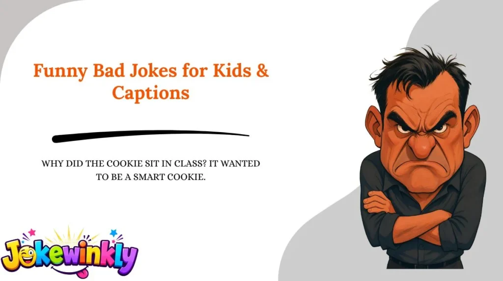 Funny Bad Jokes for Kids & Captions 😂