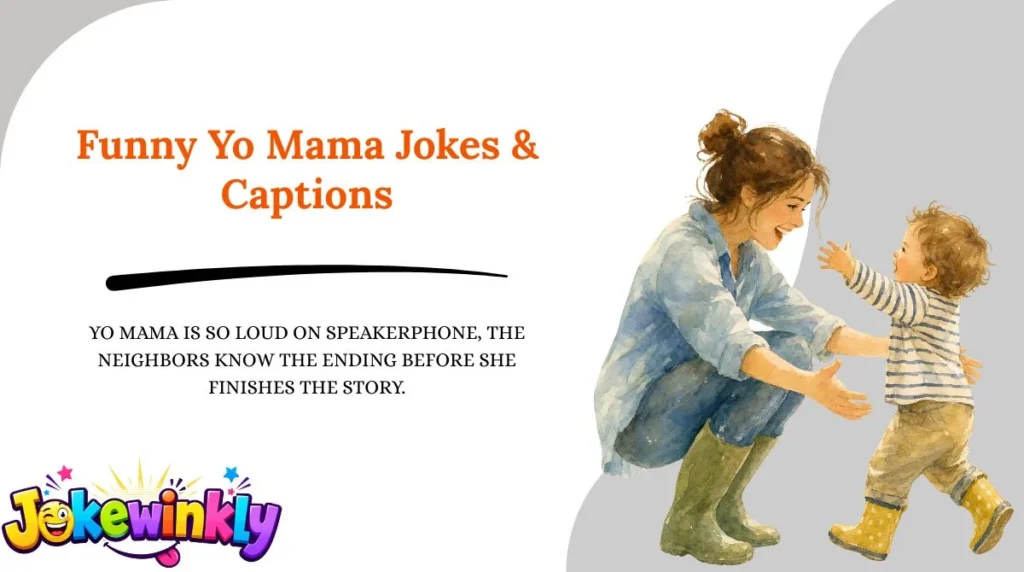 Funny Yo Mama Jokes & Captions 😂