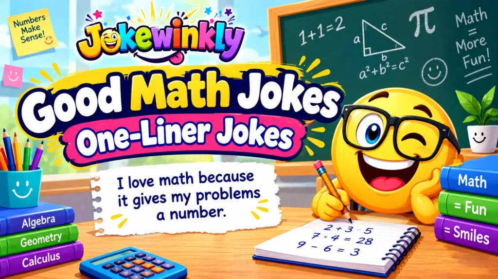 Good Math Jokes One-Liner Jokes