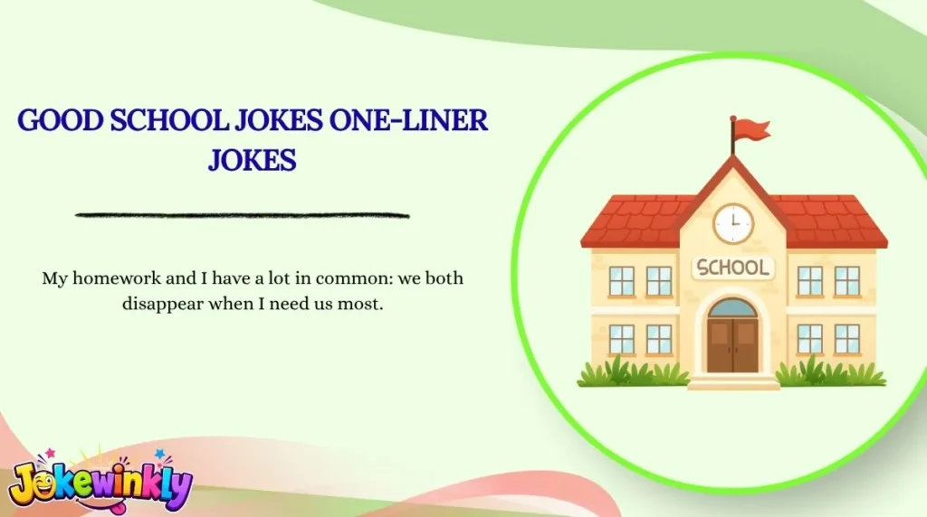 Good School Jokes One-Liner Jokes
