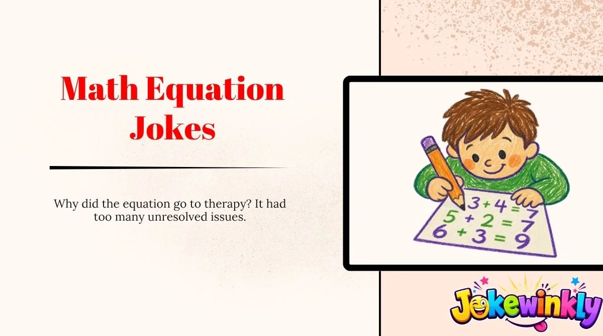 Math Equation Jokes