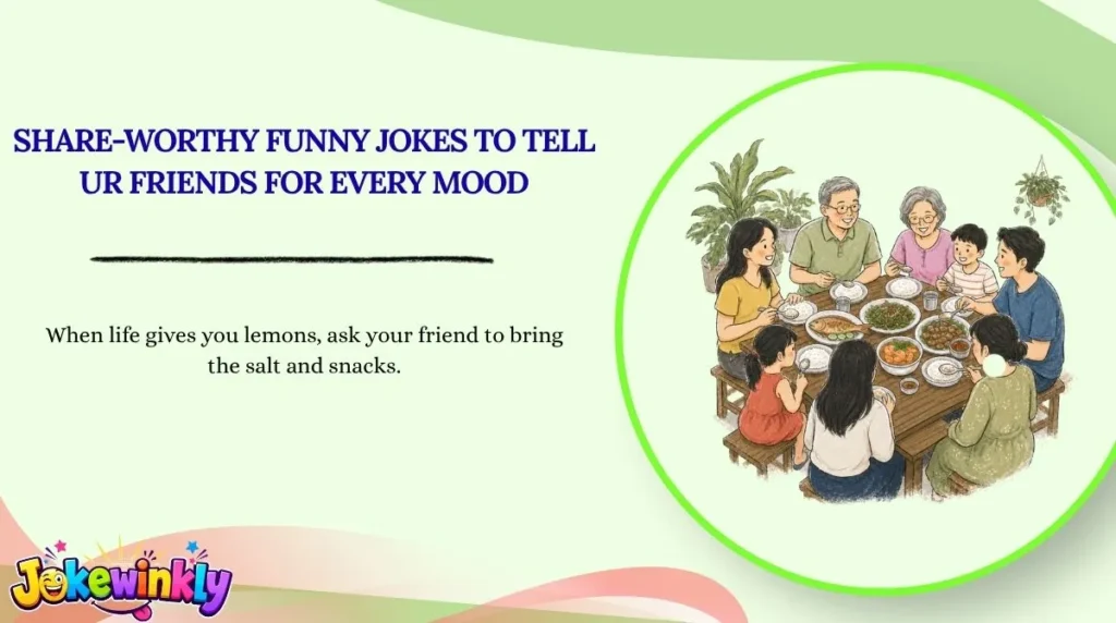 Share-Worthy Funny Jokes to Tell Ur Friends for Every Mood 🌍