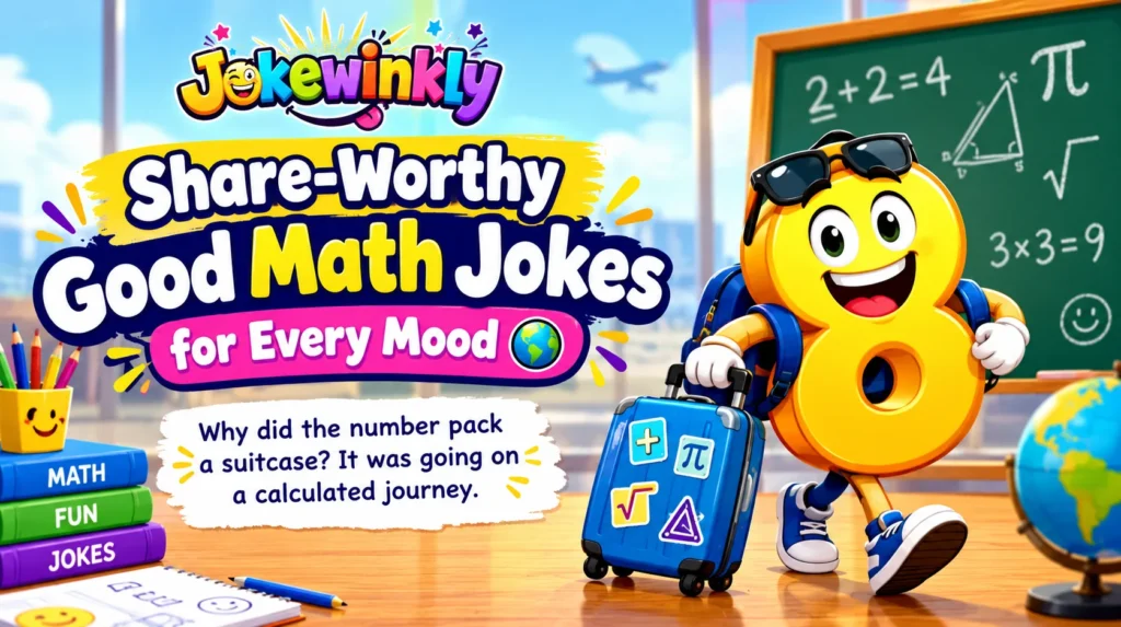 Share-Worthy Good Math Jokes for Every Mood 🌍