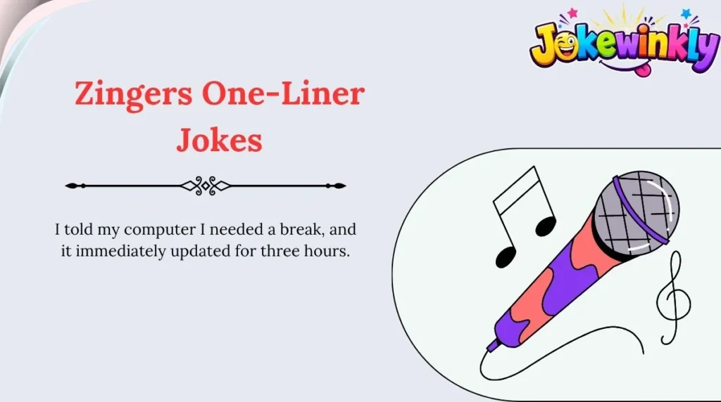 Zingers One-Liner Jokes